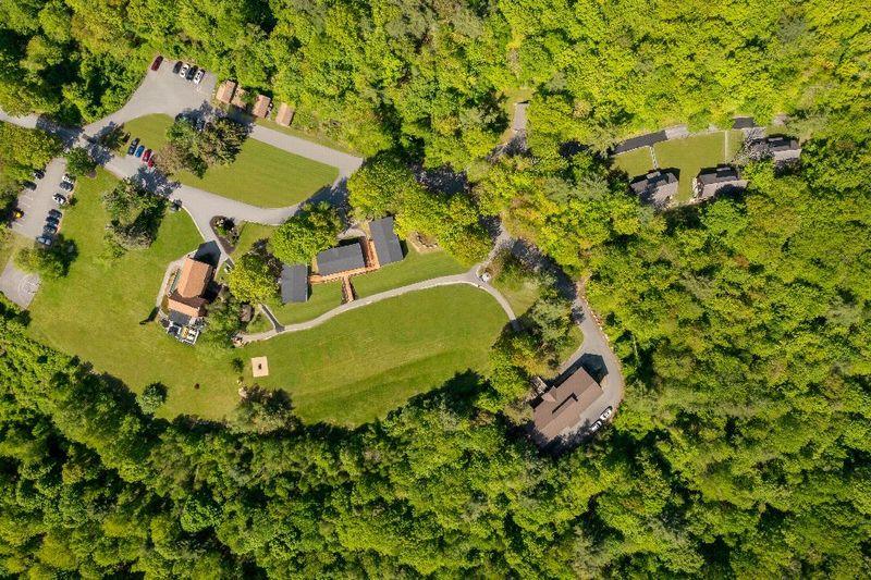 Drone View Of Spring Hill Recovery Center Property