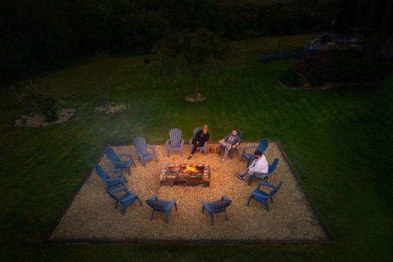 Spring Hill Recovery Center Fire Pit Circle